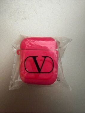 New Pink Valentino AirPods Case